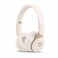 بيتس سولو برو - سماعات رأس لاسلكية بخاصية إلغاء الضوضاء (MRJ72AE/A) - لون عاج أبيض