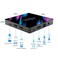 Wownect - Android TV Box [4GB RAM 64GB ROM] RK3318 Quad-Core 64bit Processor H96 MAX Android Smart TV Box with Dual WiFi Bluetooth 4.0 4K Ultra HD 3D Video Support