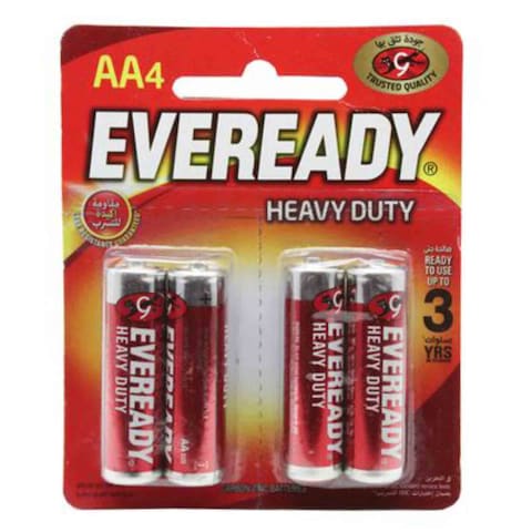 Eveready 12 x 4 AA Red