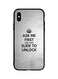 Theodor - Protective Case Cover For Apple iPhone XS Max Ask Me First