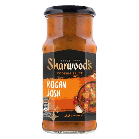 SharwoodS Rogan Josh Sauce Jar 420GR
