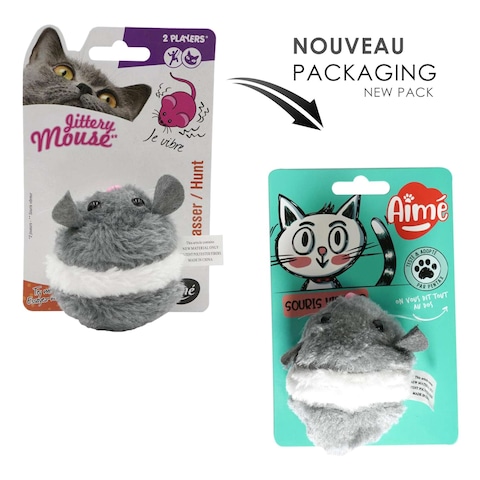 Agrobiothers Aime Vibrating Mouse Toy For Cats