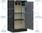 Rubik Safe Box X-Large Capacity, Triple Security Lock, Floor Standing with Wheels, Fire Resistant Coat, for Home Office (Size 120x60x49cm) Black/Grey