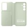 Samsung Smart View Wallet Case Cover for Galaxy S24 Light Green