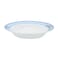 LARAH PLANO BLUE SAPPHIRE OPAL SOUP PLATE, 9SPKOBS, 9" (22.5 CM)