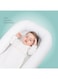 Moon Baby Lounger Baby Nest Co-Sleeping For Baby, Ultra Soft Cotton &amp; Breathable Anti Dustmite Portable Adjustable Newborn Lounger Crib Bassinet Newborn Shower Gift Essential Baby Nest