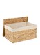 Homesmiths Water Hyacinth Large Storage Box 51.5 x 35 x 25 cm