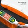 Kress Kleen Dust Pan Brush Set 'Snap-On' - Trooper (Orange)
