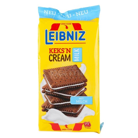 Buy Bahlsen Leibniz Keksn Chocolate Cocoa Milk Cream Biscuit 190g in Kuwait