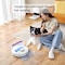 Dreame D10 Plus Robot Vacuum Cleaner With Mop, 4000 Pa Strong Suction, Lidar Navigation, Self Emptying Base For 45 Days Of Cleaning, Compatible With Alexa, Wi-Fi Connected -2 Years Warranty