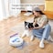 Dreame D10 Plus Robot Vacuum Cleaner With Mop, 4000 Pa Strong Suction, Lidar Navigation, Self Emptying Base For 45 Days Of Cleaning, Compatible With Alexa, Wi-Fi Connected -2 Years Warranty