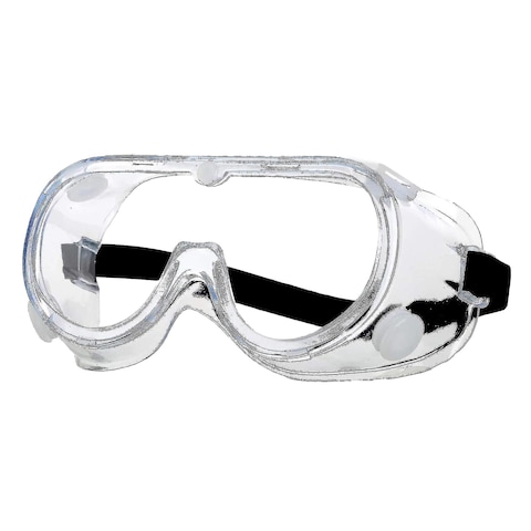 SAFETY CLEAR GOGGLES WITH BAND