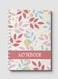 Lowha Spiral Notebook With 60 Sheets And Hard Paper Covers With Nd Abstarct &amp; Floral Design, For Jotting Notes And Reminders, For Work, University, School