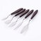 Generic Metermall 5Pcs/Set Stainless Iron Oil Painting Scraper Supplies Oil Painting Shovel Palette Knife