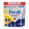 Finish Powerball Quantum All In 1 Lemon Sparkle Dishwasher Detergent 40 Tablets