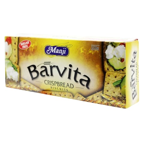 Manji Barvita Crispbread Biscuits 200g
