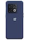 OnePlus 10 Pro Silicone Liquid Case Soft Ultra Slim Shockproof Full Body Protection Cover 6.7inch Dark Blue