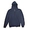 King's Collection 852 Zipped Sweatshirt Hoodie XXL Ash Navy Blue