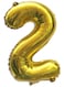 Party Time Number 2 40inch Birthday Decorative Party Foil Balloon Set