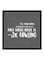 Spoil Your Wall J.K. Rowling Quotes Poster With Frame Grey/Black/White 40x40cm