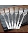 Steel Dessert Fork Set Dessert Fork Set (Set Of 6)