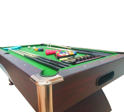 Simbashoppingmea - 8 FT Modern Billiard Table Green Full Optional &ndash; Leonida