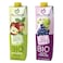 Hollinger Organic Juice Wild Apple 1L And Red Grape 1L