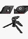 Andoer - Mini Tabletop Tripod Stand Handheld Grip Stabilizer Black