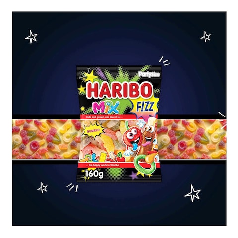 Haribo Mix Fizz Candy 160g