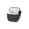 MOSHI Pebbo AirPods Gen 3 Case with Detachable Wrist Strap - Shadow Black