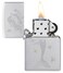 Zippo AE400559 205 Mermaid W/Starfish Satin Chrome Windproof Lighter