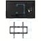 JOYSAT JS-40 Tv Wall mount Suitable for 26&quot; - 63 Inch Screen Fixed Wall Mount, Tv Wall Bracket, Tv Mount , Load Capacity 50 Kg, Black