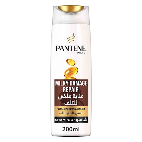Pantene Shampoo, Milky Damage Repair - 190 ml