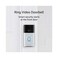 Ring Wi-Fi Enabled Video Doorbell Black Silver