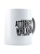 muGGyz This Mug Belongs To The World's Okayest Twin Printed Coffee Mug White/Black/Red 8x9.5x8centimeter