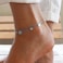 Aiwanto Silver Anklet for Women's Ankle Chain