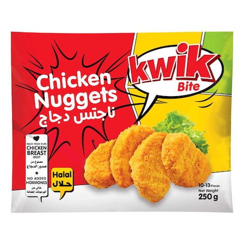 Kwik Bite Chicken Nuggets 250g