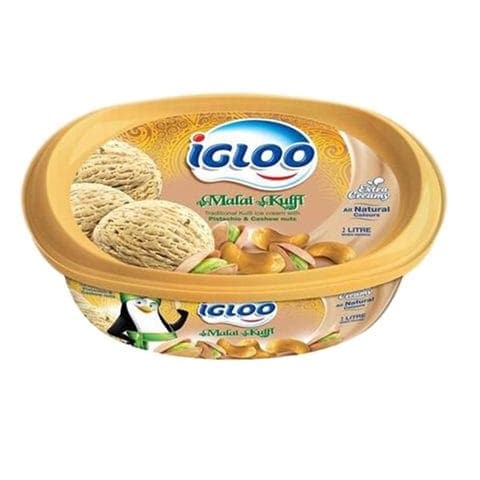 Buy IGLOO TRADITIONAL MALAI KULFI ICE CREAM 2L in Kuwait