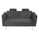 In House Rosela 2 In 1 Sofabed Velvet Upholstered - Dark Grey