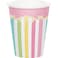 Creative Converting- Carousel Cups 9oz 8pcs< >Multicolor< >