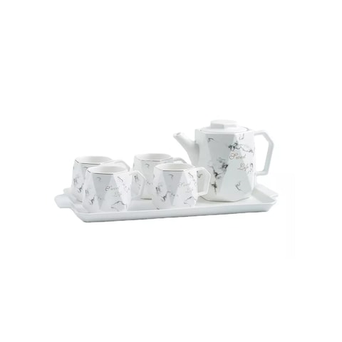 Teapot Set Suit Coffee Ceramic Cup Simple Afternoon Tea Mug