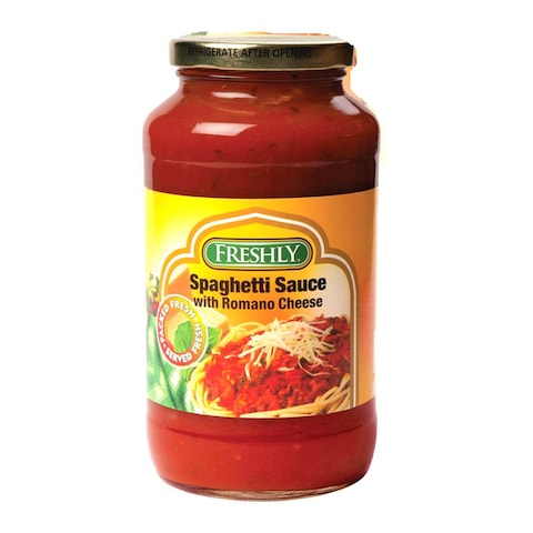 Buy Freshly Spaghetti Sauce Romano 680g in Saudi Arabia