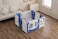 Rainbow Toys Kids Colorful Sweet Baby Playpen Plastic Children Play Fence Indoor Playground For Home Play Yard Baby Activity Center (Blue 10 Panels)