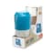 Fun Coffee Time Grab &amp; Go Hot Cups With Sleeves And Lid White And Blue 237ml 10 PCS