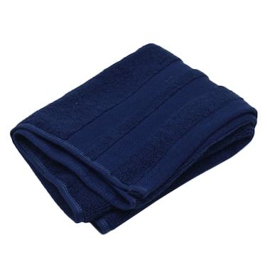 King&#39;s Collection Alem Hand Towel 40x70cm Navy Blue