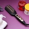 Geepas 2-In-1 Hair Brush 45W Straightener Brush With Ceramic Anti Scald Hair Brush, Travel Voltage Brush, Auto Shut Off With LED Display and Heating Function, 2 Years Warranty