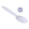 DANA ROYAL PLASTIC SPOON WHITE 50PC
