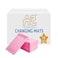 A To Z Disposable Changing Mats (45x60cm) Large, Pack of 72 - Pink