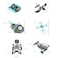 Fitto Robotics Smartcore 6, 6 Smart Vehicles in 1, Educational STEM Birthday Kits Ages 8 and Up