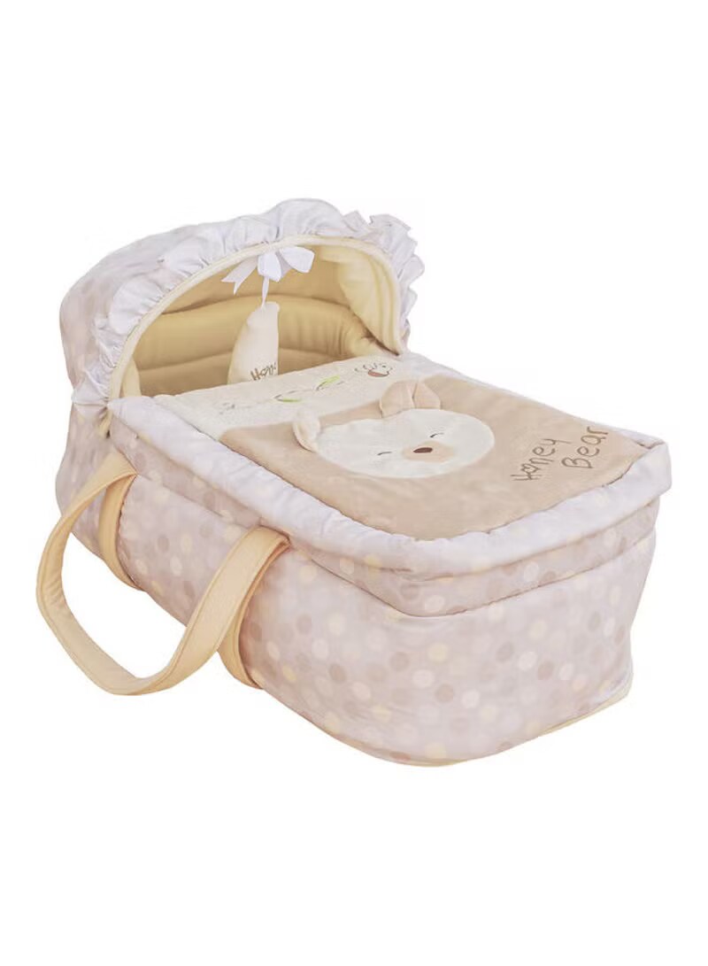 Moon Moses Basket, Bedside Sleeper And Travel Carrycot, 0-12 Months